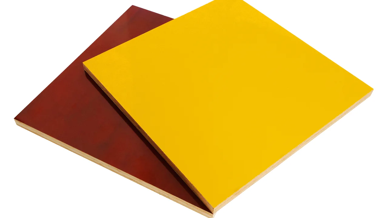 Japanese film faced plywood color comparison detail